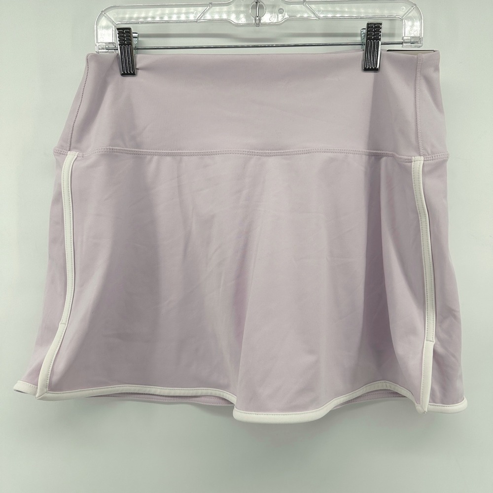 DSG Activate High-Rise Skort Bouncy Lilac Piped Purple Large DAW15317N